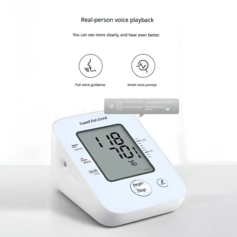 yuwell-digital-blood-pressure-monitor-accurate-upper-arm-bp-machine-with-one-touch-measure-voice-broadcast