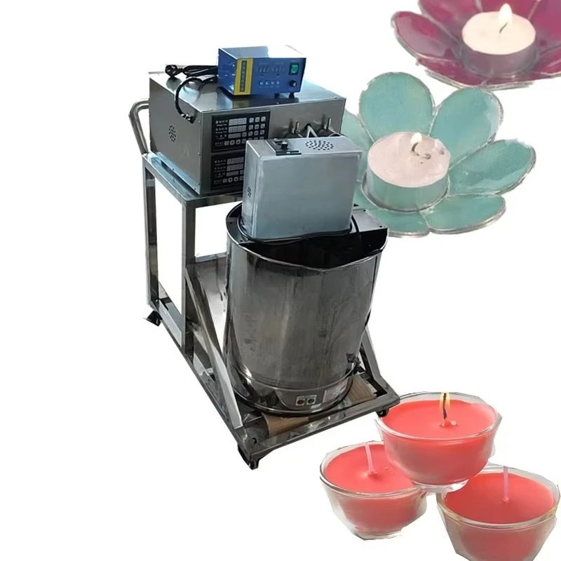 Semi-automatic filling wax machine candle wax machine tea lamp wax machine