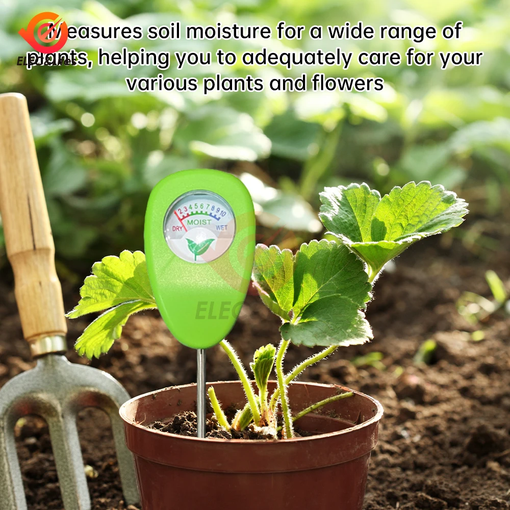 LY102 Soil Humidometer Home Gardening Measuring Tool Soil Moisture Meter Hygrometer Probe Watering Test