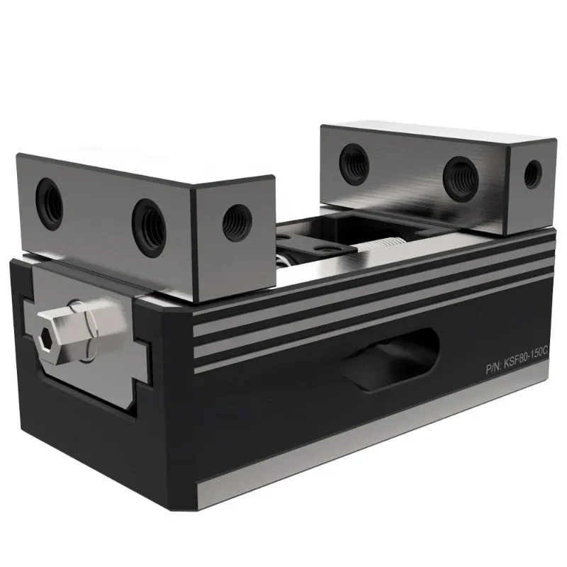 quick double action self-centering vise wise for 5th axis horizontal vertical milling machine