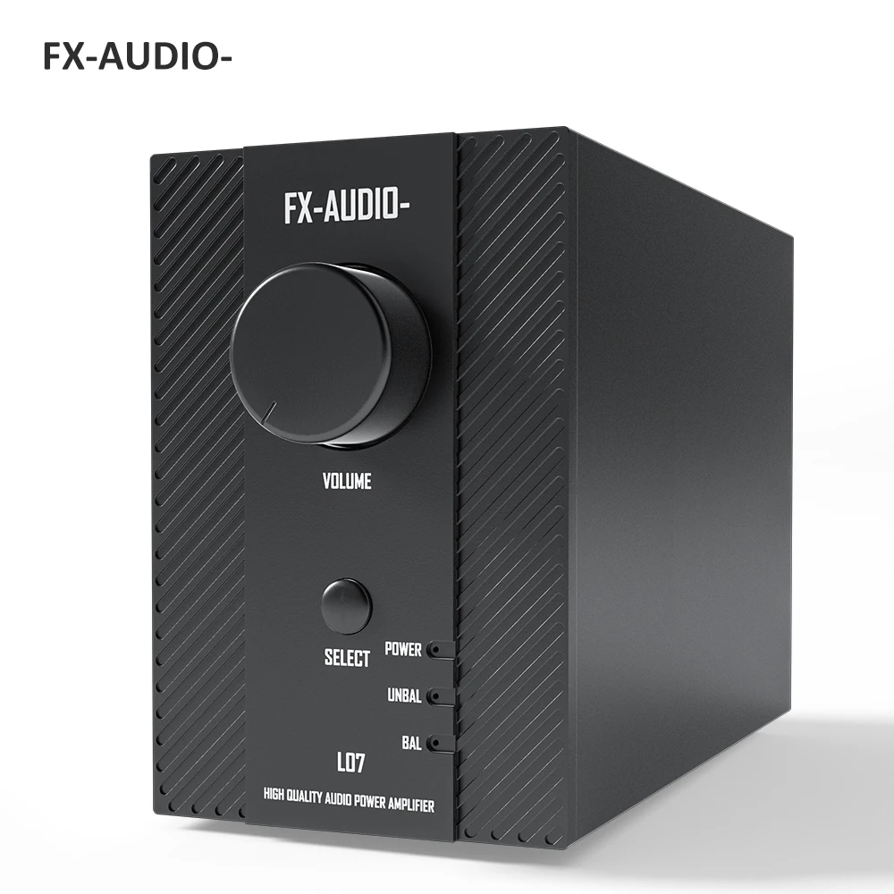 Fx-audio L07 XLR Fully balanced digital power amplifier HIFI 200W High power RCA XLR input BTL 400W home cinema AUDIO amplifier