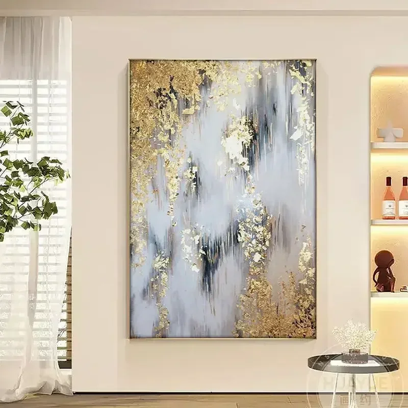 

591755 Pictures By Number Gold Landscape Kits Large Size Painting By Number Modern Drawing On Canvas Handpainted Decor