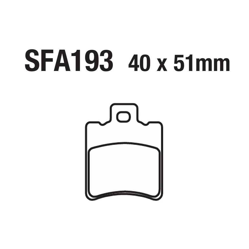 USERX Motorcycle disc brake pad Brakes Front Rear Disc Brake Pads For FA193 aprilia benelli mbk suzuki yamaha