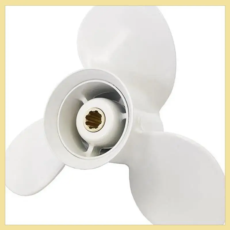 

High Quality Replacement Outboard Motor Propeller 63V-45952-00-EL For Yamaha 9.9HP, 15HP Engine Models – 9 1/4X10-J, 3 Blades