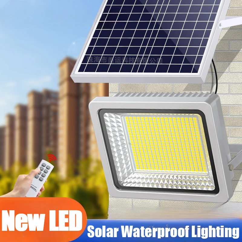 

Home Outdoor luz Solar Courtyard Light LED Floodlight Lighting Waterproof Split Induction New Energy Projection Street Wall Lamp