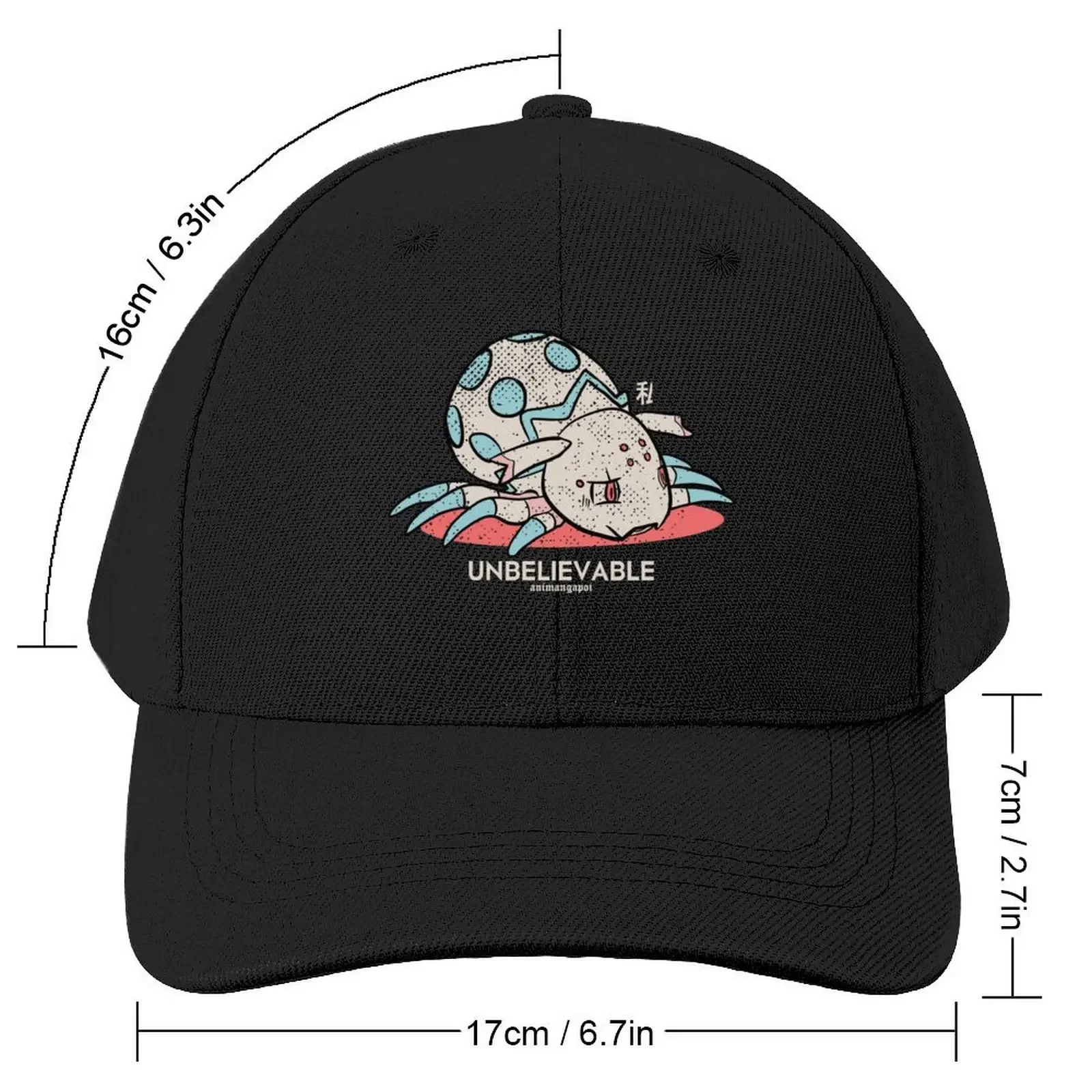 Kumo desu ga nani ka So I'm a spider so what ? Unbelievable kawaii kumoko in little fat spider form distressed vint Baseball Cap