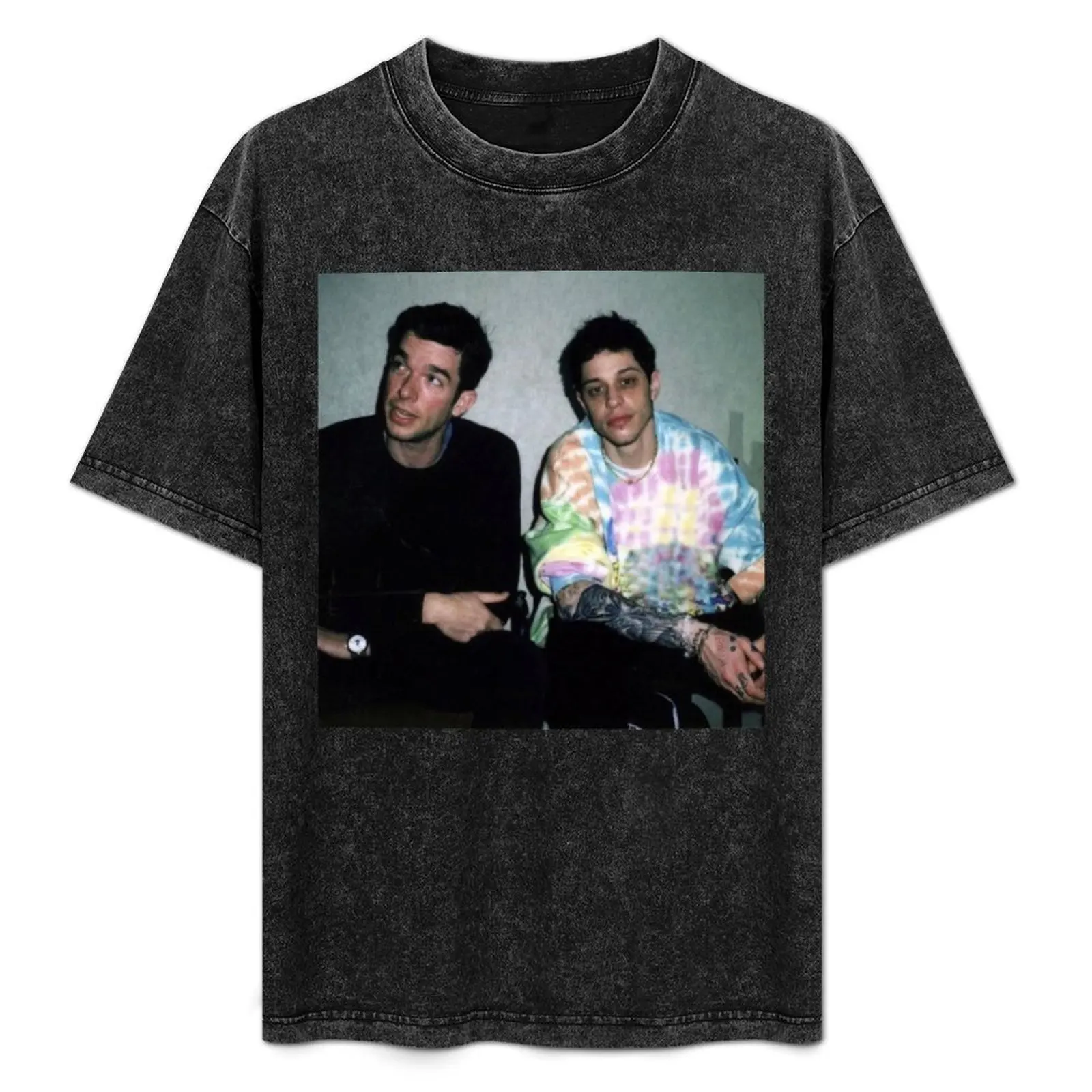 Pete Davidson and John mulaney Gift For Fans, For Men and Women T-Shirt Soft Durable Cotton T-Shirt