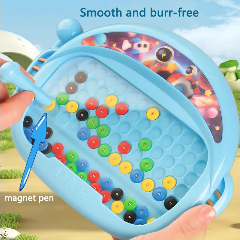 Magnetic Drawing Board for Kids Montessori Educational Toy Puzzle Control Focus Training Creative Thinking Game STEM Toys