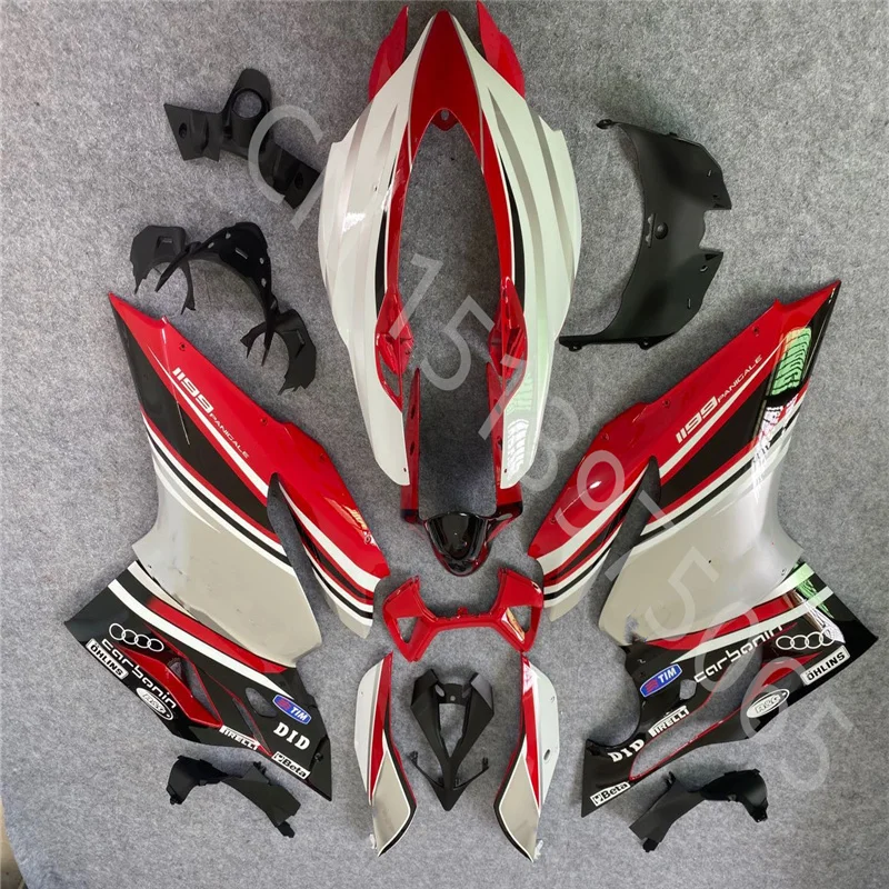 

Plastic Fairing Kit Fit For Ducati 899 1199 2012 - 2014 Ducati 12 -14 white red black Injectionmotorcycle bodywork cover