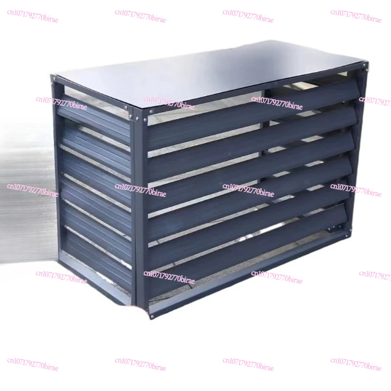 

Air Conditioner External Shutter Room Rain Protection Sun Protection Grille Ventilation Shield