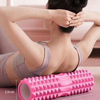 Foam Hollow Yoga Column, Thigh and Calf, Ideal for fitness, yoga, Pilates and muscle relaxation, wolf tooth roller massager