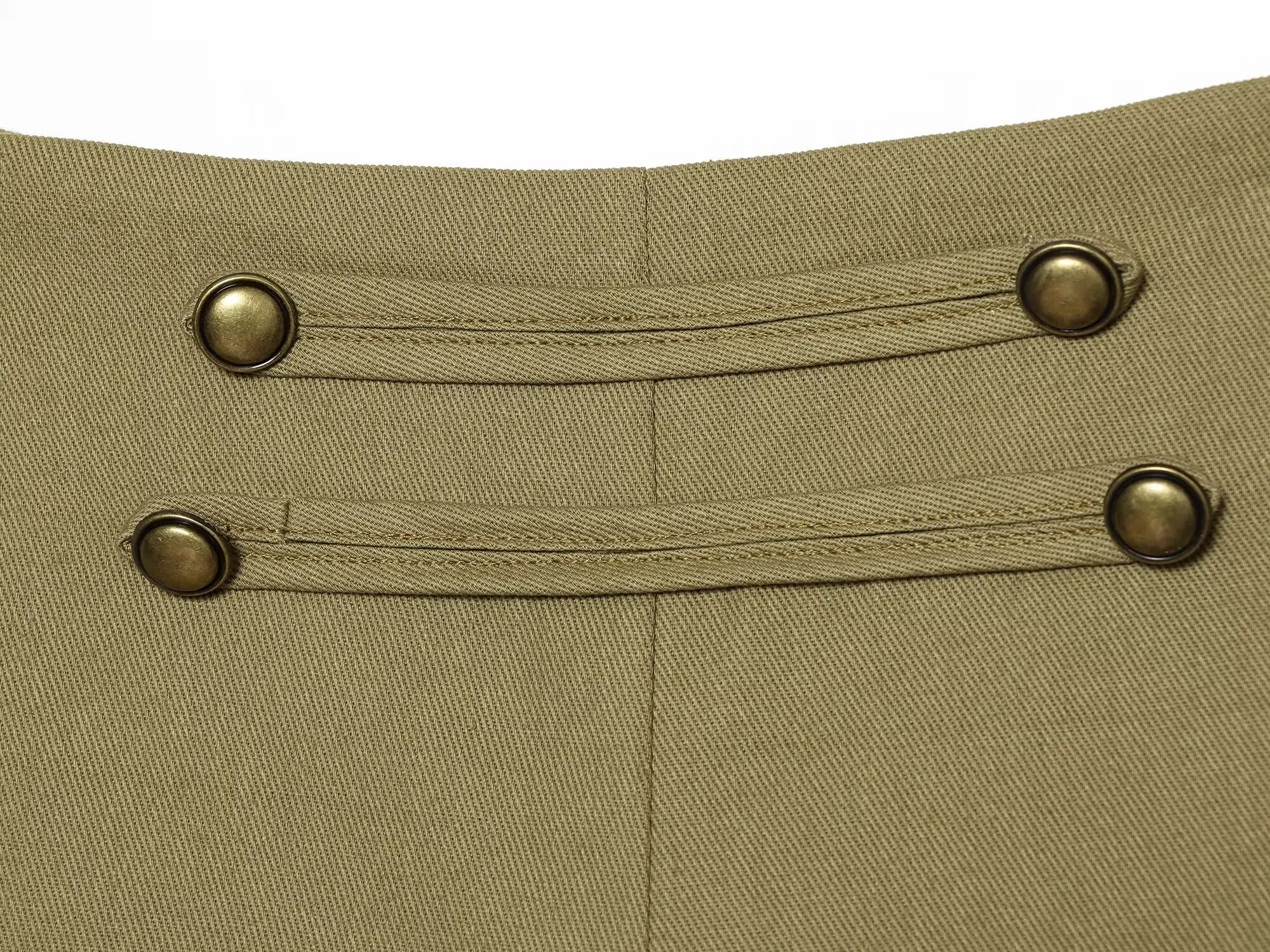 KONDALA Damen Vintage Street Shorts Set 2026 Sommer Trendiges High Street Retro Set Stylisches Urlaubs-Set mit Knöpfen, schmaler Weste und Mini-Shorts – Detail 16