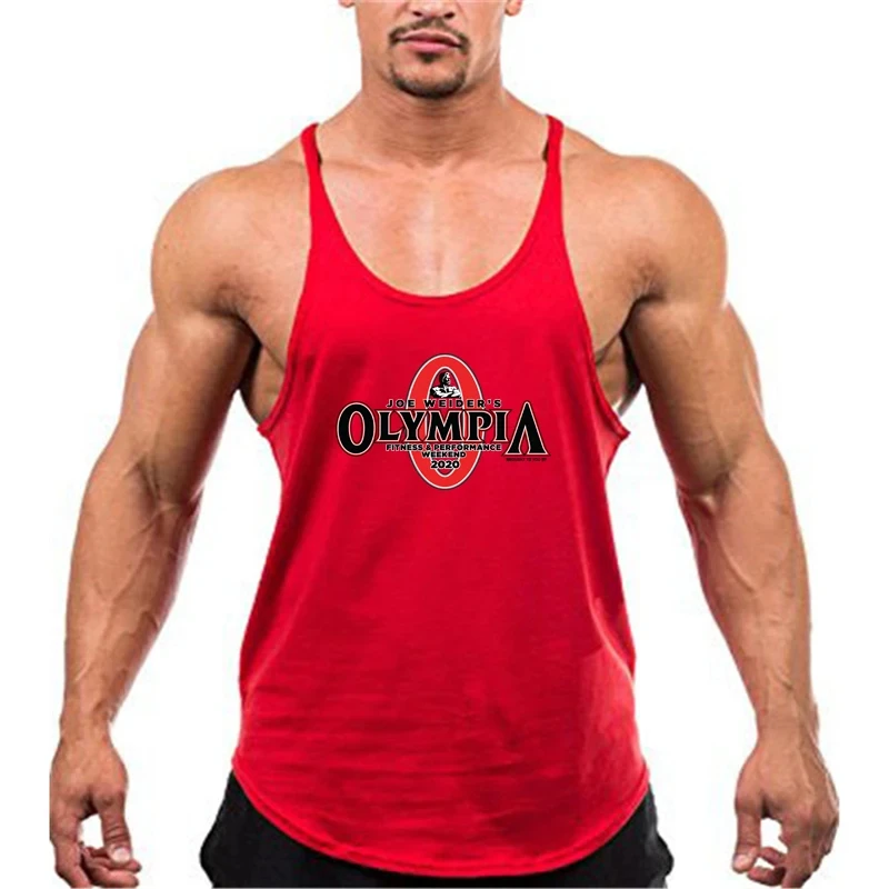 Men\'s Cotton Sleeveless shirt animal Bodybuilding Workout Tank Tops Muscle Fitness Shirts Male Gym Skull Beast Stringer Vest