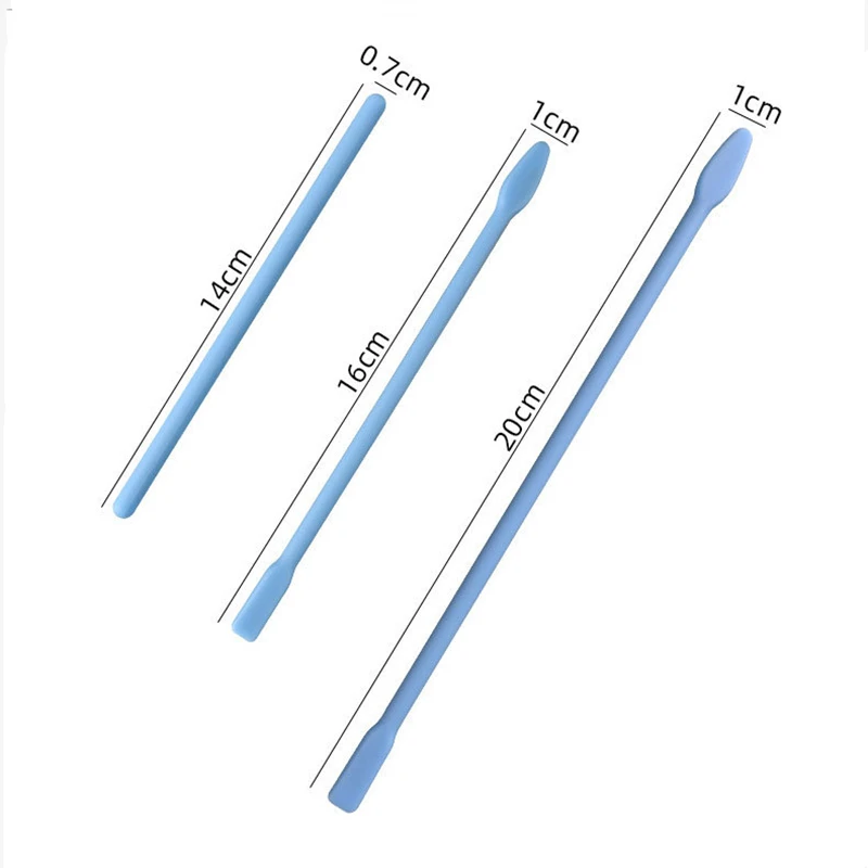 14/16/20cm Silicone Stir Sticks Rods Jewelry Making Tool For Resin Mixing Liquid Epoxy Dye DIY Craft Creation Supplies Equipment