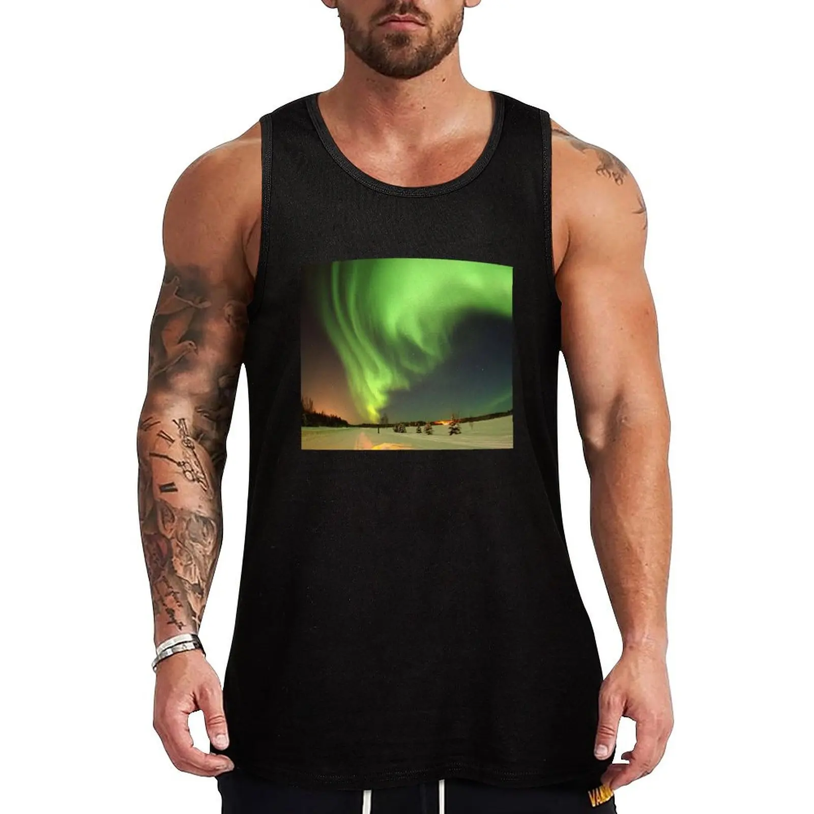 Aurora Tank Top Men's sleeveless gym shirts best selling products