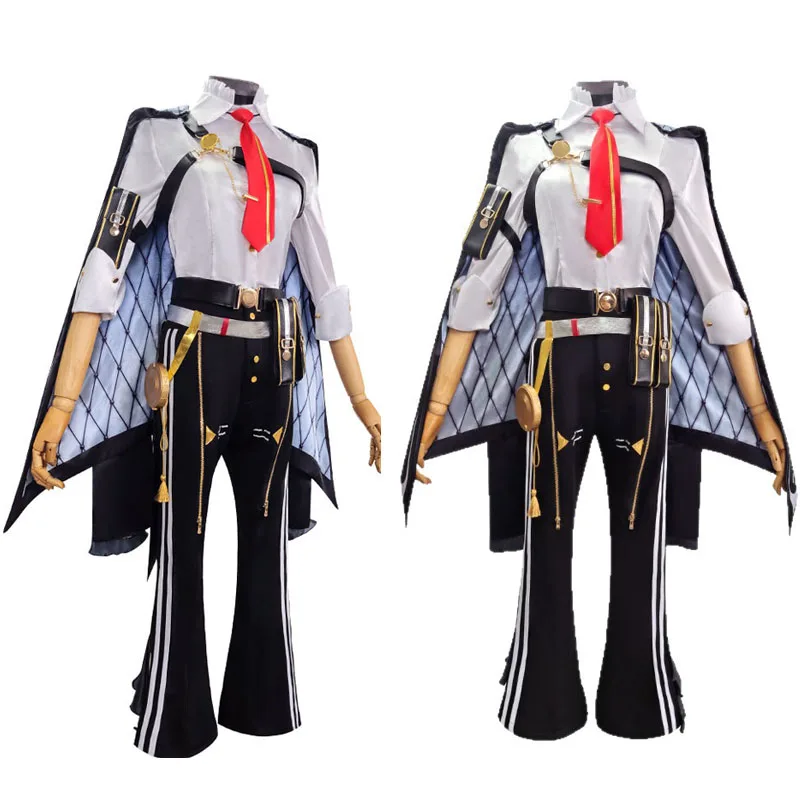 

Wuthering Waves Zani Cosplay Costume Game Uniform Montelli Family Averardo Bank Ragunna Rinascita Halloween Party Woman Suit