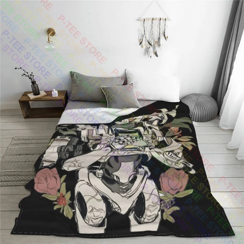 Apex Legends Pathfinder Blanket Shaggy Bedspread Home Decor Faux Fur Mink Machine Washable