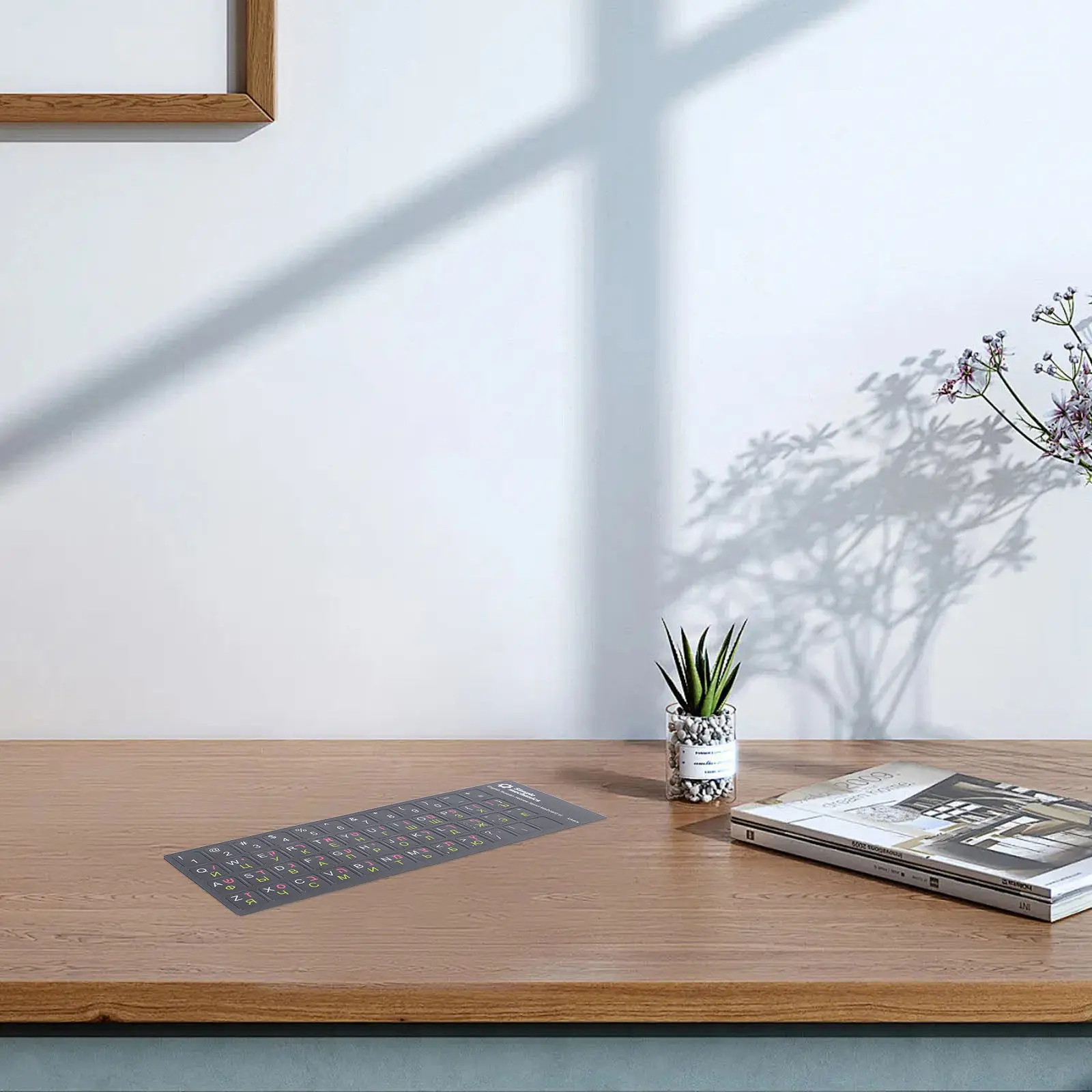 

Набор из 10 наклеек для клавиатуры с поддержкой иврита, английского и русского языков, печать высокого разрешения, простая установка и снятие, для ноутбуков