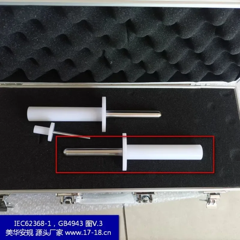 IEC62368 Test Finger GB4943 Figure V1-V5 Probe Hinge Bend Finger Wedge Probe Electric Indicator