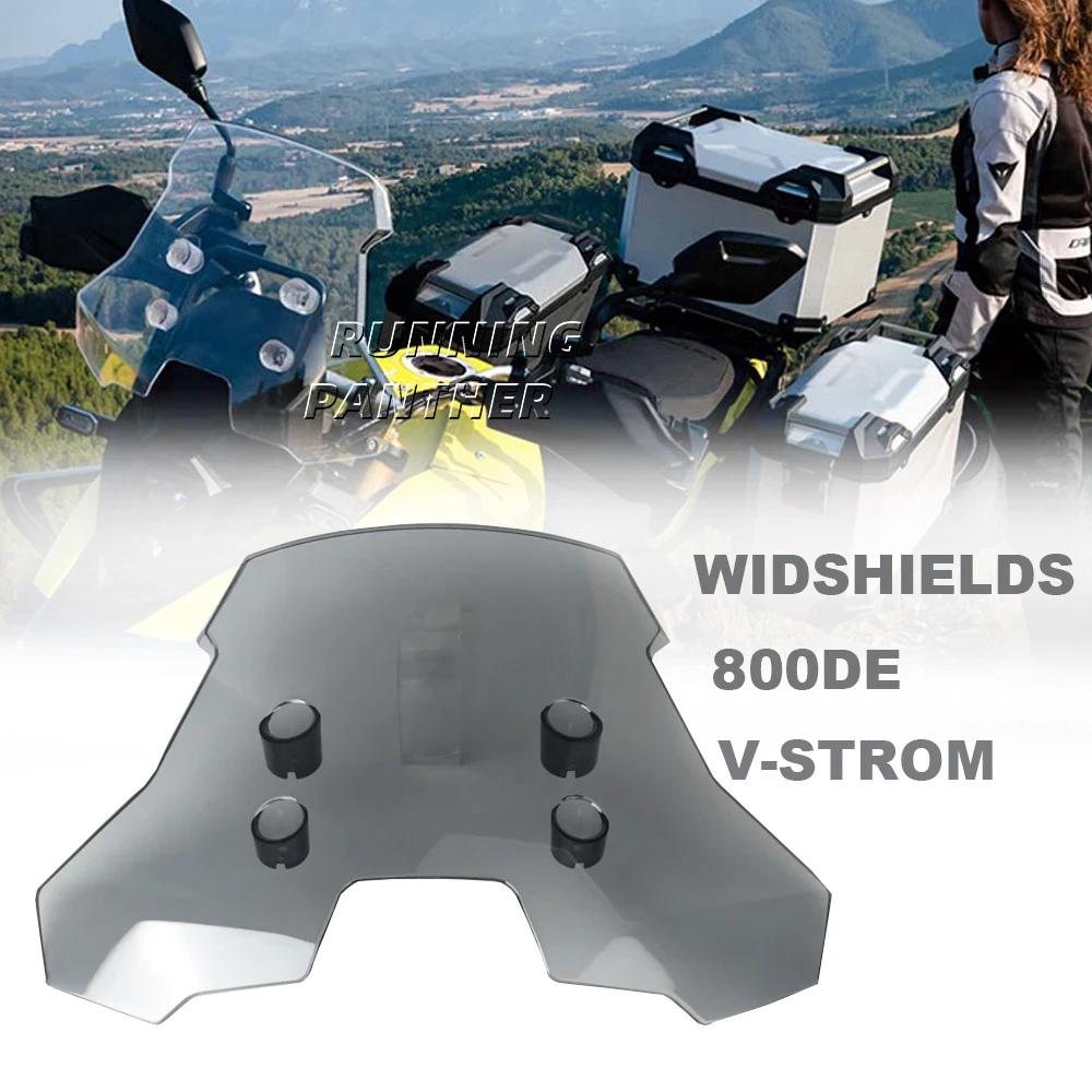 

FOR SUZUKI V-STROM 800DE 2023 2024 Windshield Windscreen Wind Shield Screen Deflector Spoiler Protector