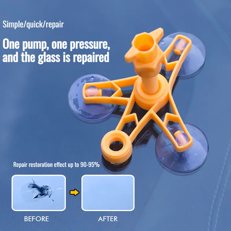 Простая жидкость для ремонта стекла, жидкость для ремонта трещин со звездами, инструмент для ремонта лобового стекла, комплект жидкости для ремонта стекла
