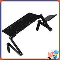 Compact Laptop Table Stand With Adjustable Folding Ergonomic Design Stand Notebook Desk For Ultrabook, Netbook Or Tablet