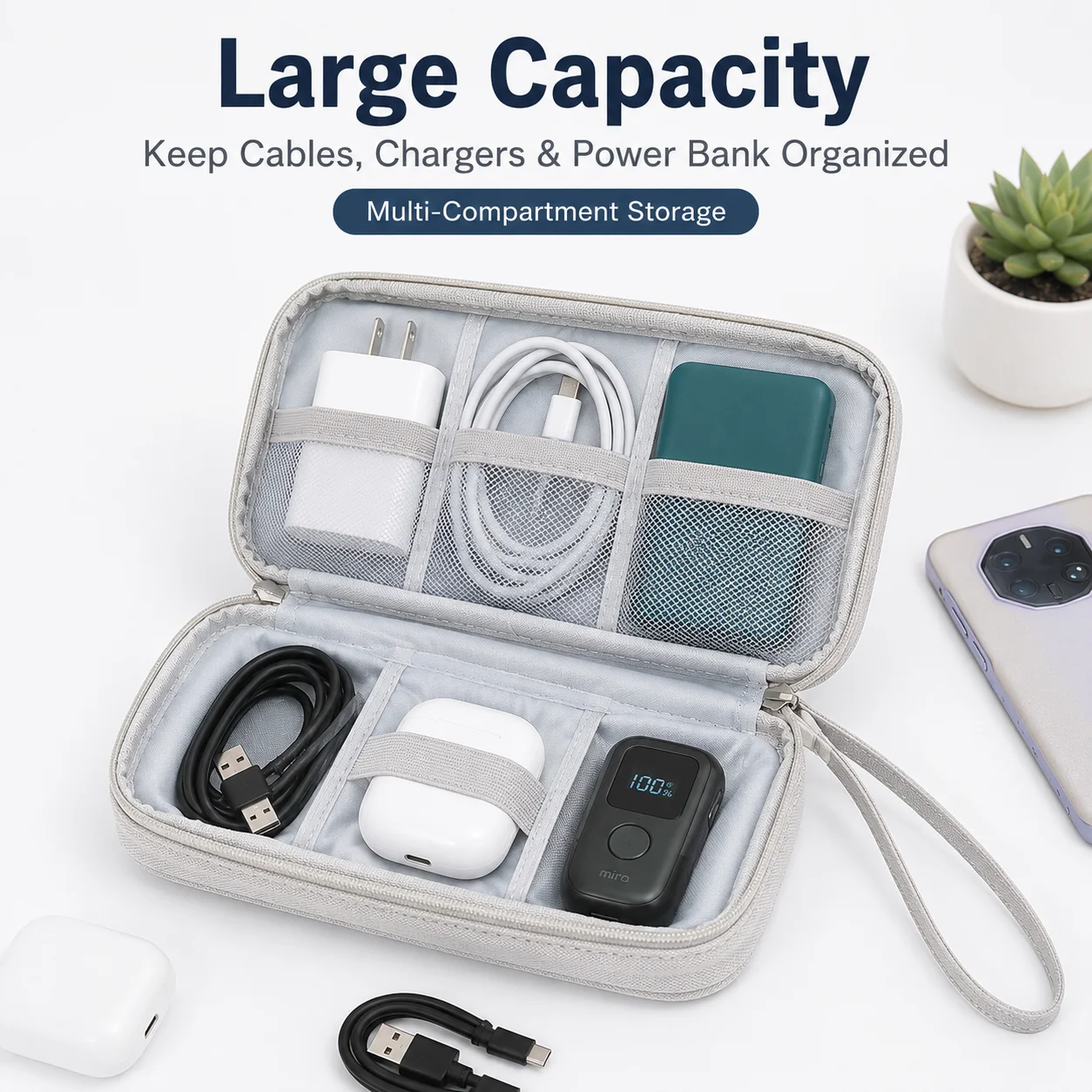 휴대용 케이블 정리 파우치 여행용 다기능 디지털 액세서 - Tech Accessories Case 리뷰 및 가격
