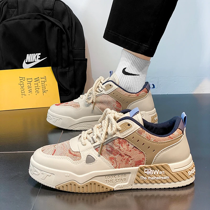 Men's Sneakers Trendy Skateboard Shoes Summer New Casual Shoes Designer Platform Running Shoes for Men Tennis Zapatillas Hombre view 5