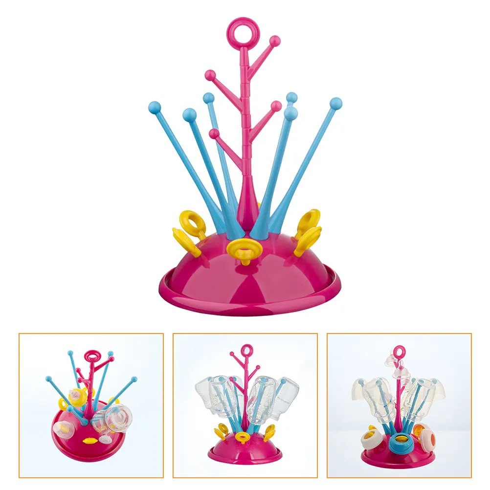 

Подставка для сушки детских бутылочек, 1 шт., пластиковая, из пищевого полипропилена, с несколькими ветвями, устойчивая к царапинам, со съемным основанием, для естественной сушки детских принадлежностей