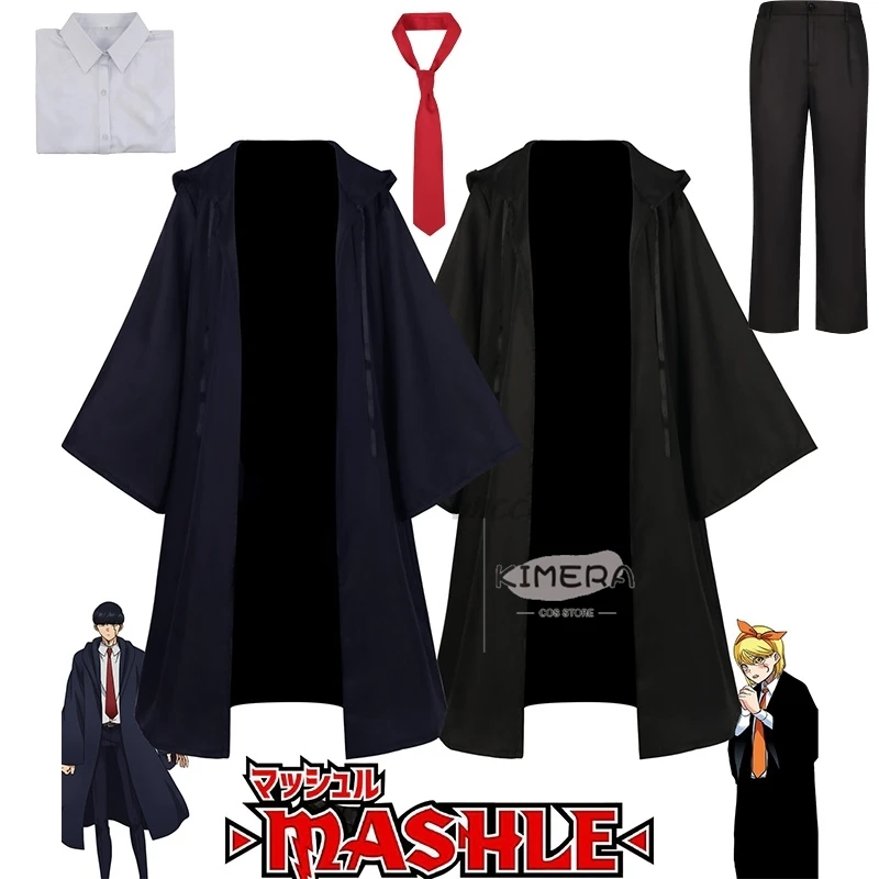 Anime Mashle: Magic And Muscles Cosplay Costume Lemon Irvine Cos Magic School Uniforms Cloak Suit Stage Performance Dance Outfit