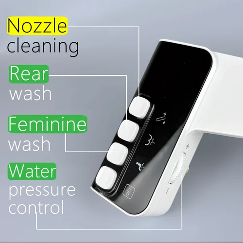 Imagen 2 del producto Hicheon-Bidé no eléctrico, accesorio de bidé desmontable, asiento de inodoro, rociador de bidé para lavado de glúteos, lavado femenino fácil de usar