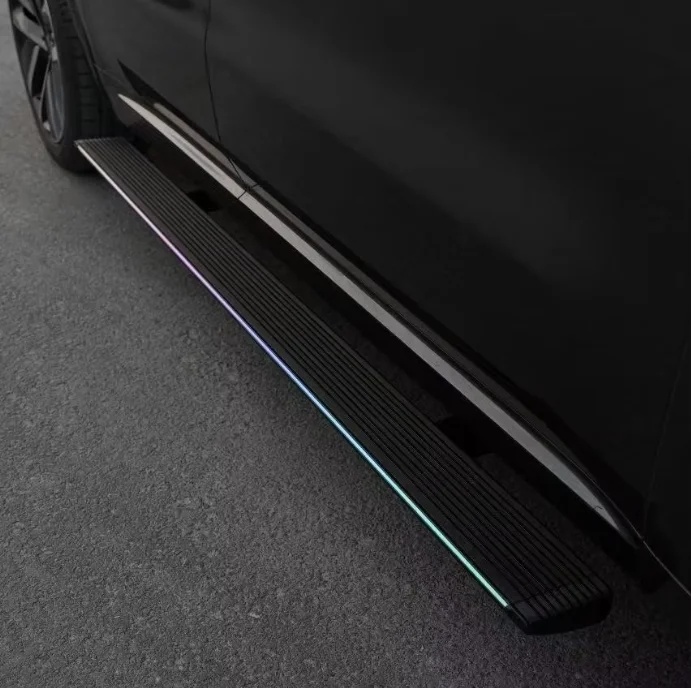 WJ Super Price LED Lights Car Padel SideSteps Electric Retractable Running Boards for Benz G580