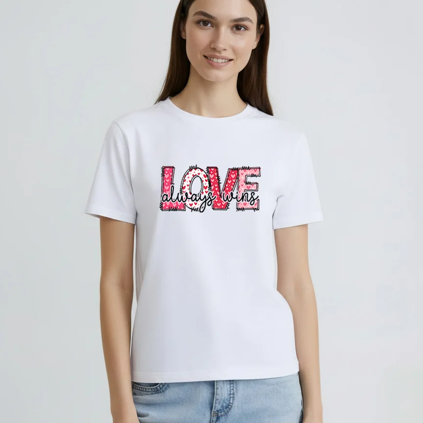 

Female Summer Short Sleeve Women 100% Cotton Oversized T Shirts Woman Clothing Tshirt Tops Graphic T-shirt 2026 New Tees