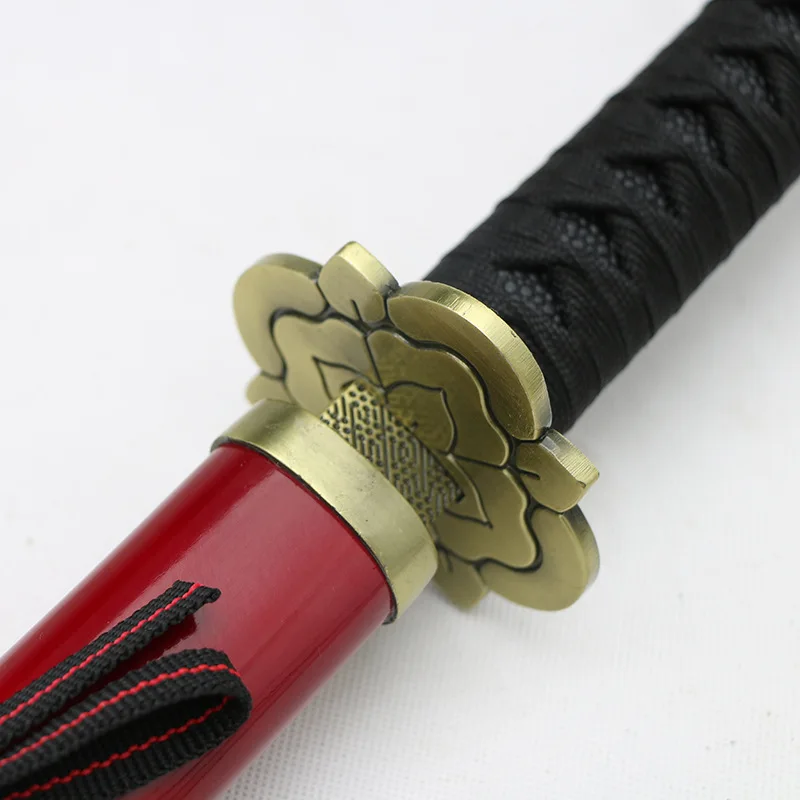 104 cm/40,94 pollici Tohken Ranbu Spada medievale Katana Modello Puntelli Periferiche di gioco Cosplay Artigianato in legno Forniture per feste Regali di festa