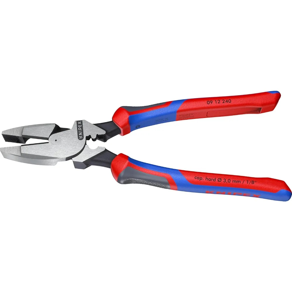 كماشة Knipex مقاس 9.5 بوصة عالية الرفع مع أداة سحب وشريط السمك المكشكش #2