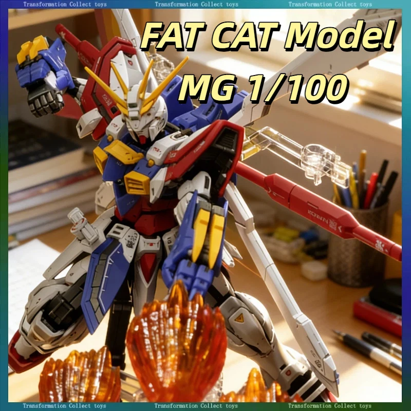 

НОВИНКА: Сборная фигурка FATCAT Model MG 1/100 GOD, специальная увеличенная версия RG 1/144, пластиковый конструктор, игрушка-подарок для коллекционеров
