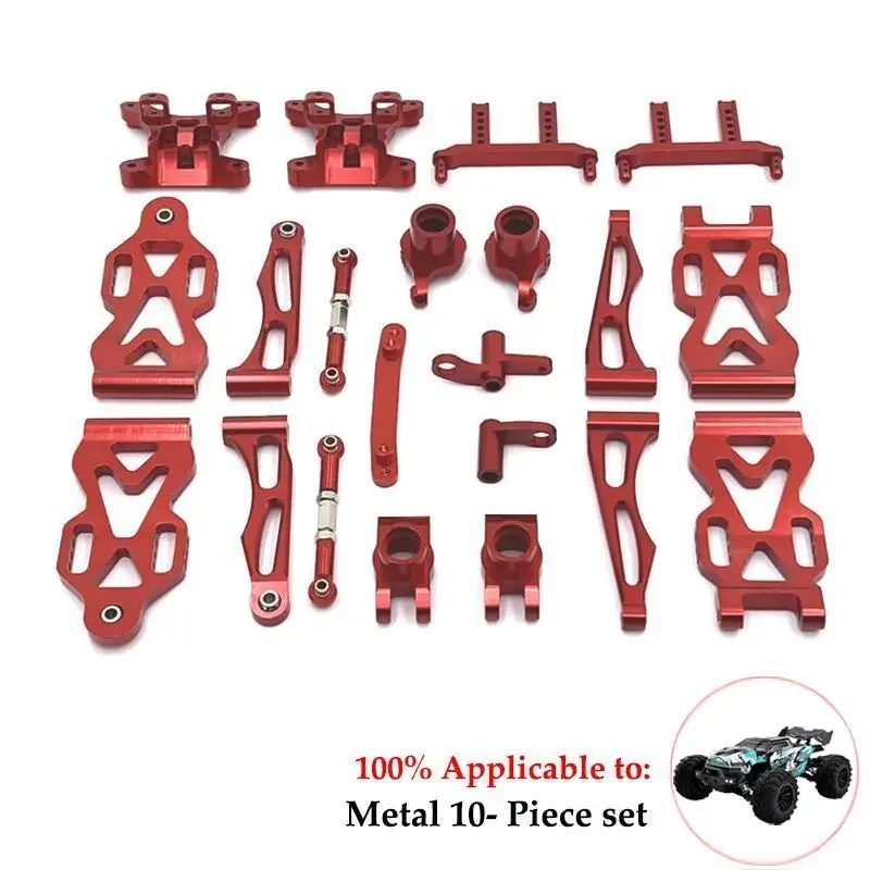 Palo di montaggio anteriore e posteriore in metallo per SCY 16101 16102 16103 16106 16201 JJRC Q130A Q130B Q141 Q117 1/16 parti di aggiornamento per auto RC