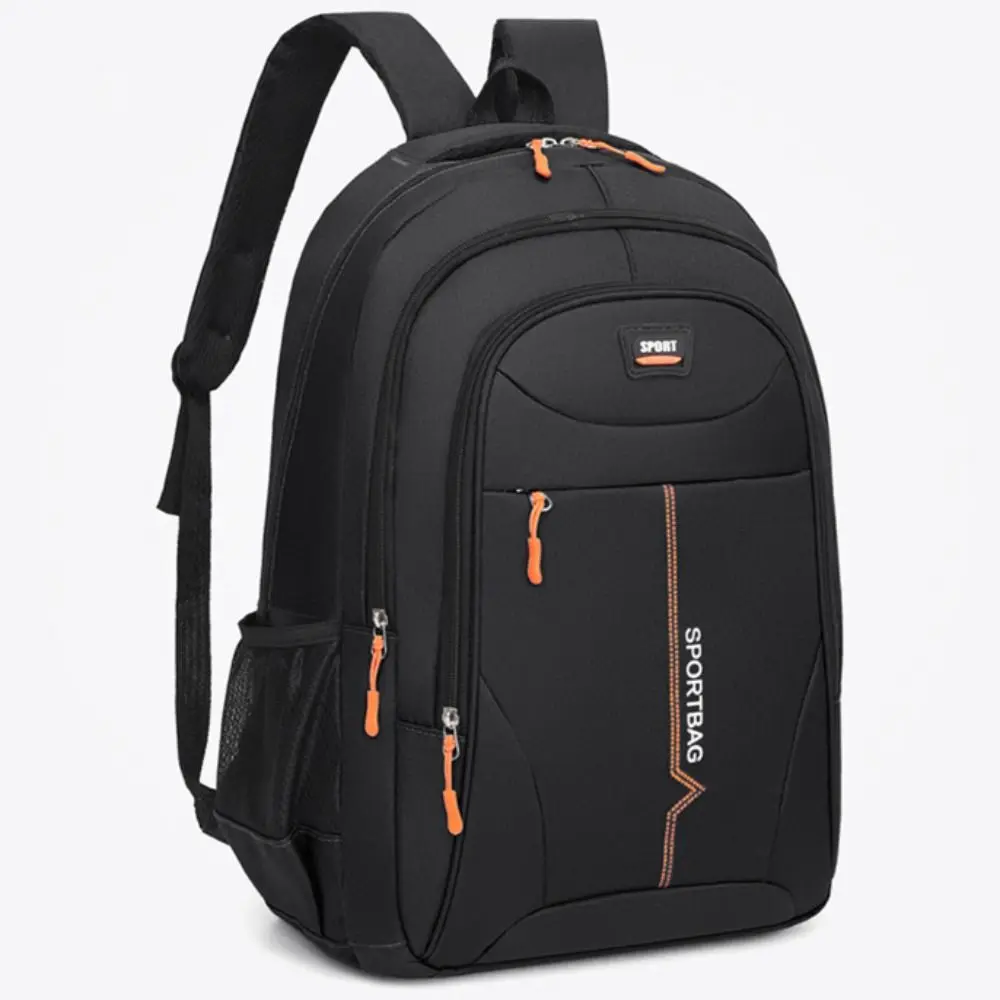 Große Kapazität Business Rucksack Reiß verschluss Polyester Outdoor Sport Tages rucksack leichte Reisetasche lässig Student Rucksack Männer