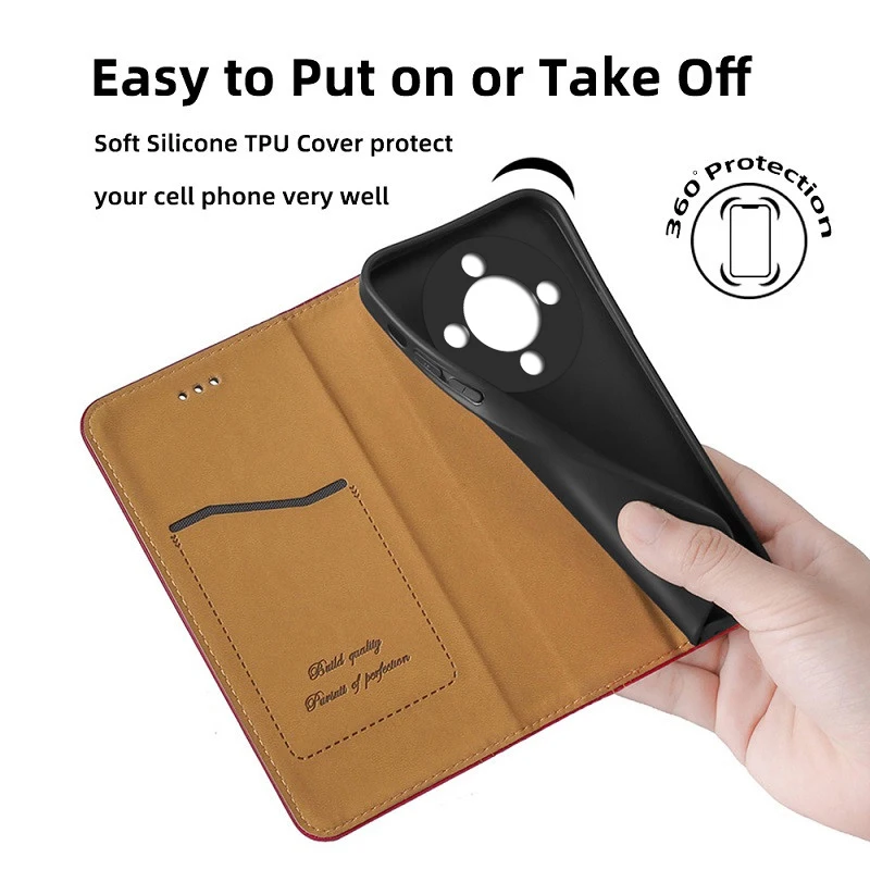 حافظة Honor X70 لهاتف Honor X70 5G حافظة هاتف Honor X70 حافظة كتب حافظة جلدية HonorX70 X 70 5G Honor X70i حقيبة كوكيه قابلة للطي #6