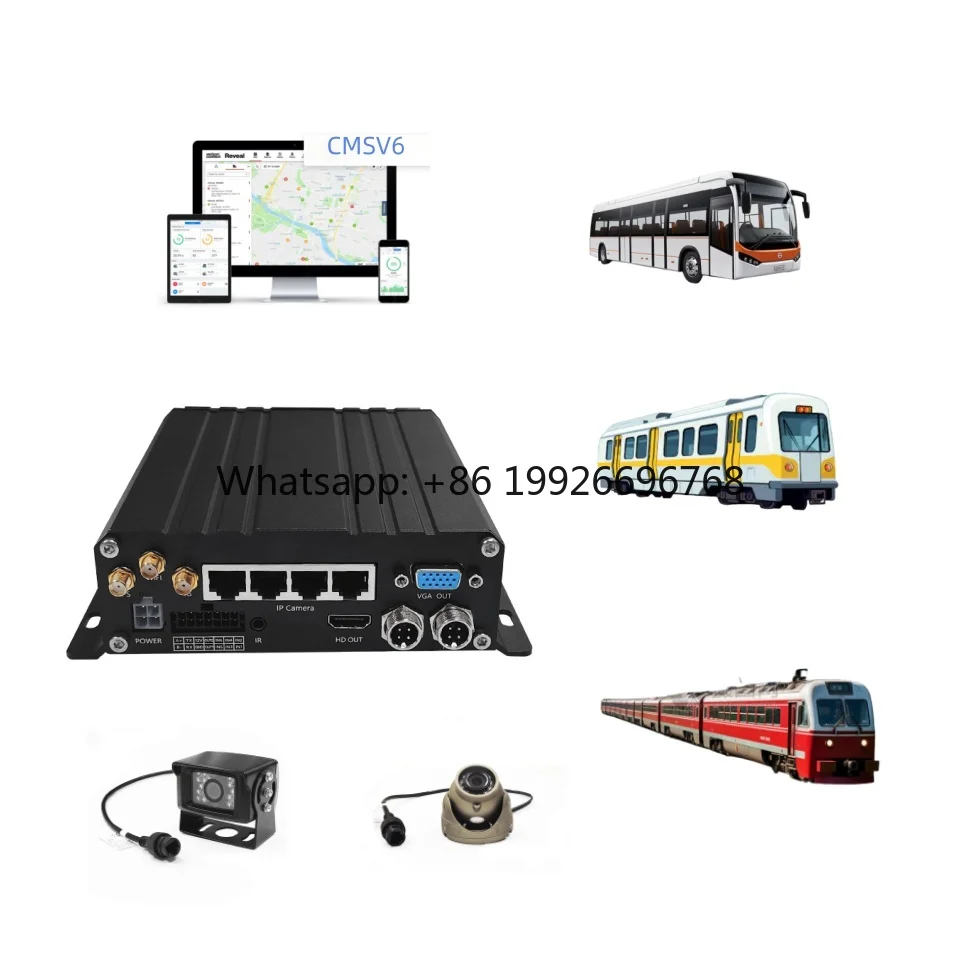 

Suntex AI 4Channel MNVR with ADAS BSD DMS 4CH Mobile DVR NVR Driving Video Recorder MDVR 4G GPS WIFI
