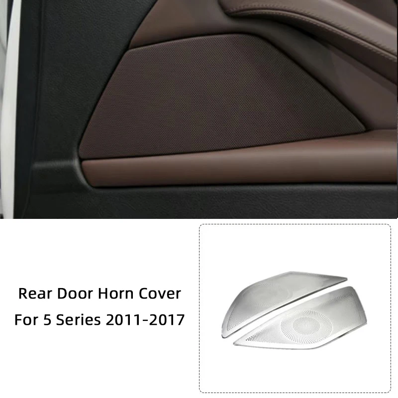 For BMW 5 Series F10 F07 F11 G30 F90 2011 2012-2016 2017 A-pillar Door Horn Cover Trunk Speaker Dashboard Audio Car Accessories - view 4