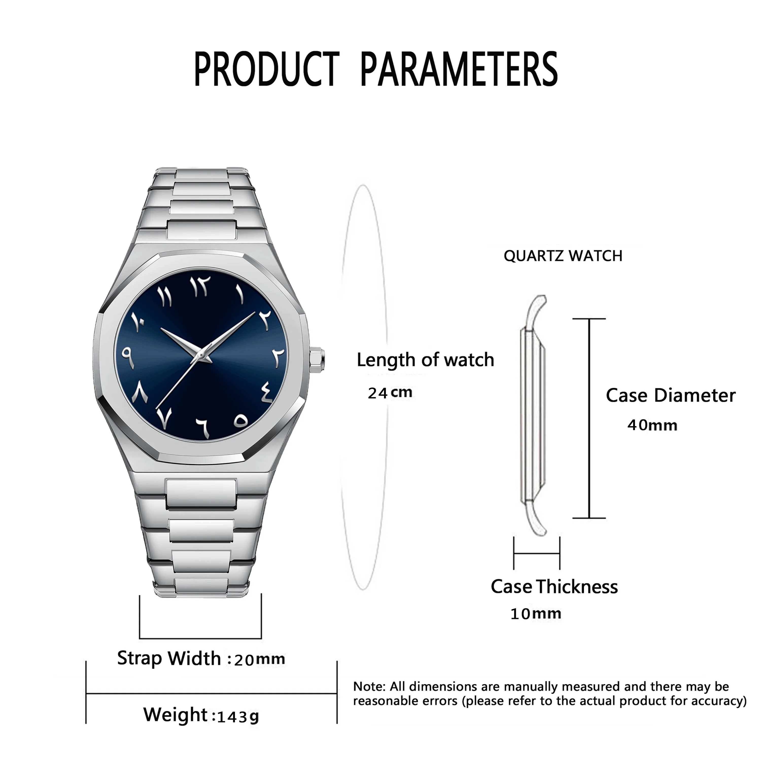 BESTWIN Luxury Sports Men Watch Waterproof  Stainless Steel Date Wristwatch For Man Quartz Clock Business Men's Watches 2025 New