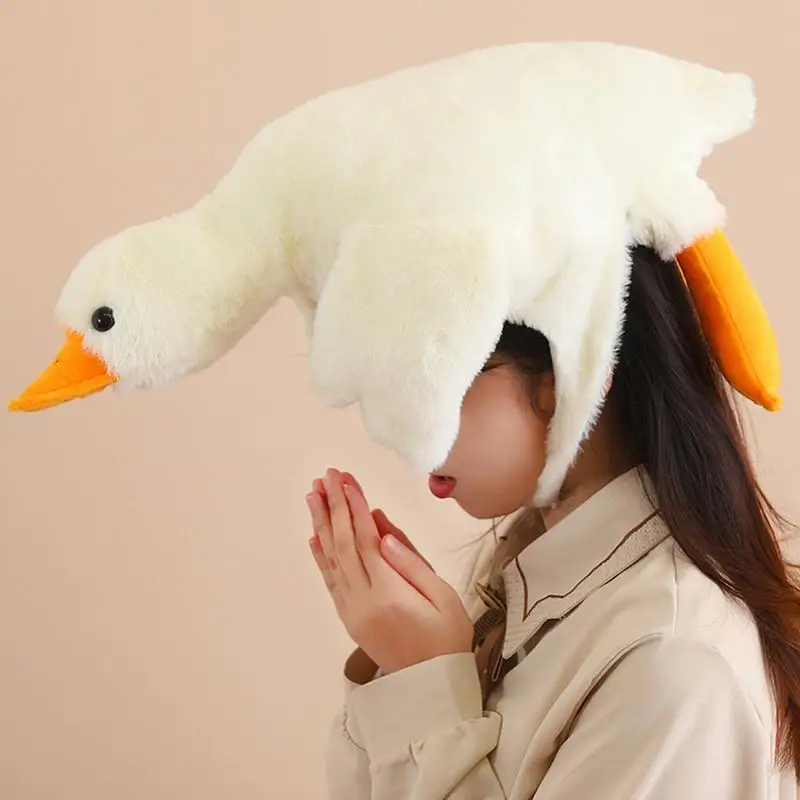 Stuffed Duck With Hat Duckling Hat Plush Cute Plushie Duck Hat Duckling Hat Plush Funny Gift Duck Plush For Girls And Boys