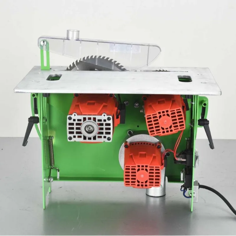 Woodworker child and mother saw liftable integrated chainsaw multi-function dust-free flip-chip precision
