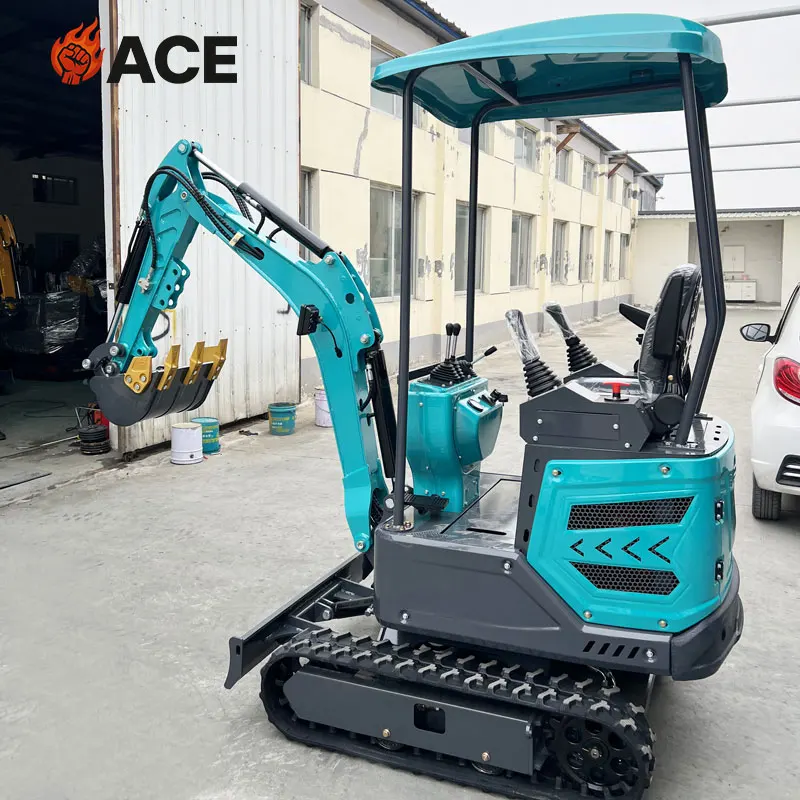 

New Design Chinese Mini Excavator Epa Ce Small Excavator Mini Crawler Excavator 1 ton With customized