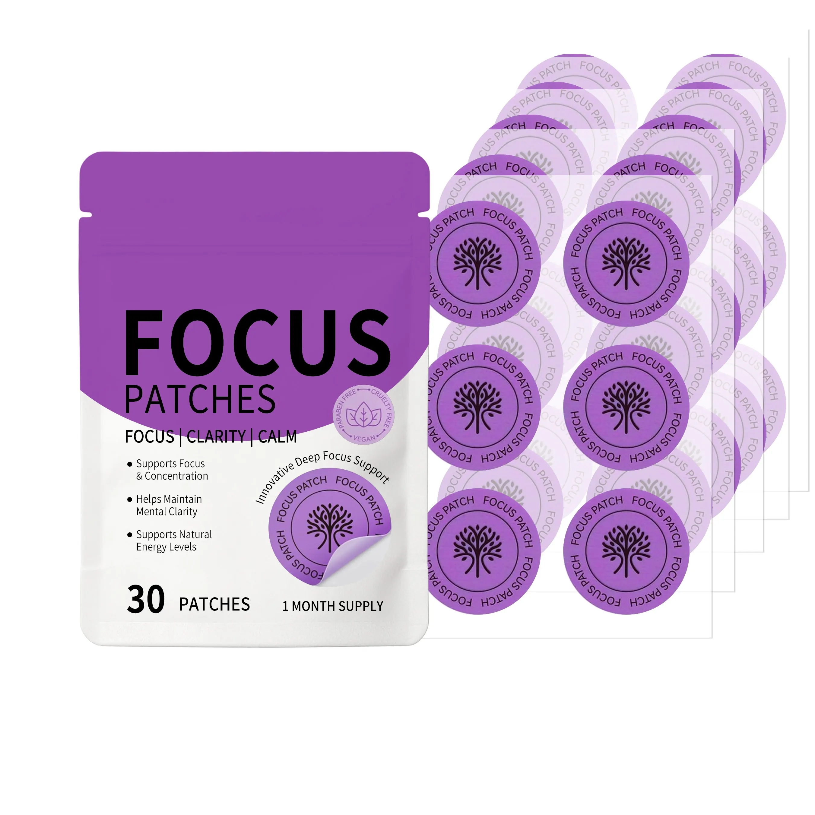 Energy Boost Auxiliary Patch Belly Slimming Appetite Control Increase Metabolism Easy To Use Help Optimize Body Weight Loss