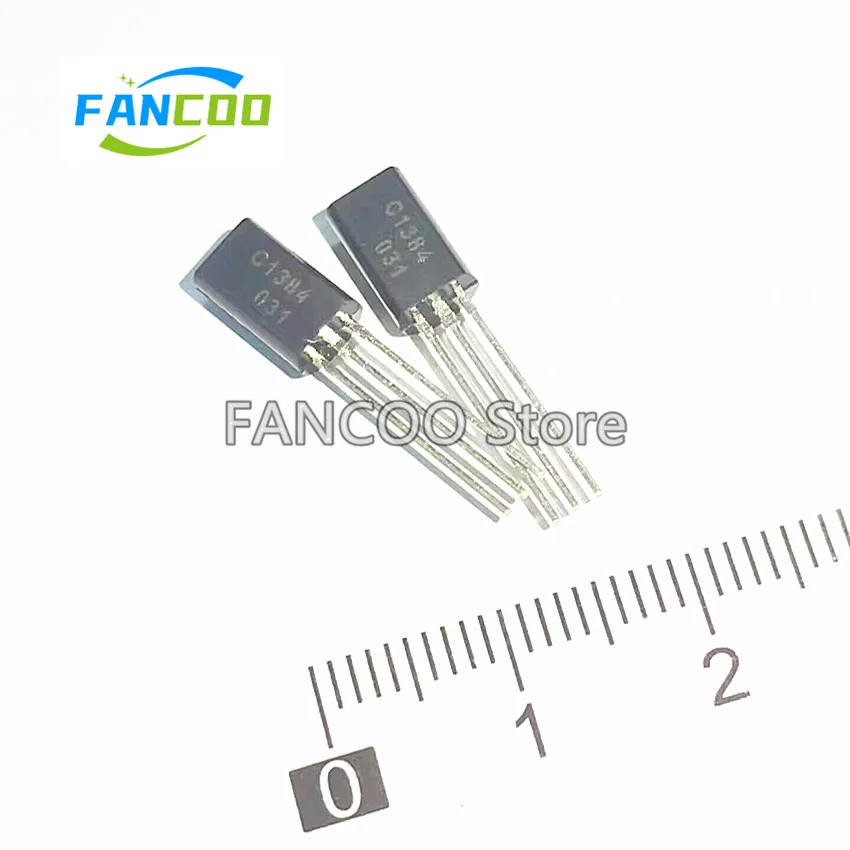 10PCS 2SC1384 C1384 TO-92L 120-240 1A 50V 750mW Silicon NPN Transistor Copper foot