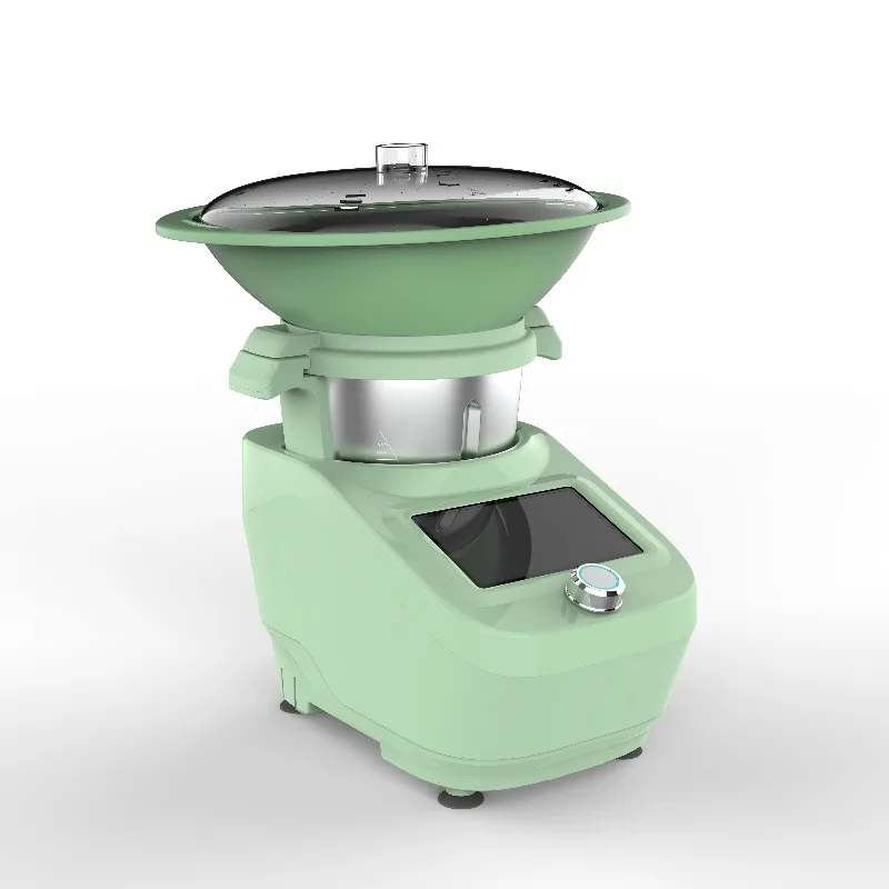 Smart Kitchen Companion Integrated Cooking Blending Steaming Appliance Cooking Robot Mixer