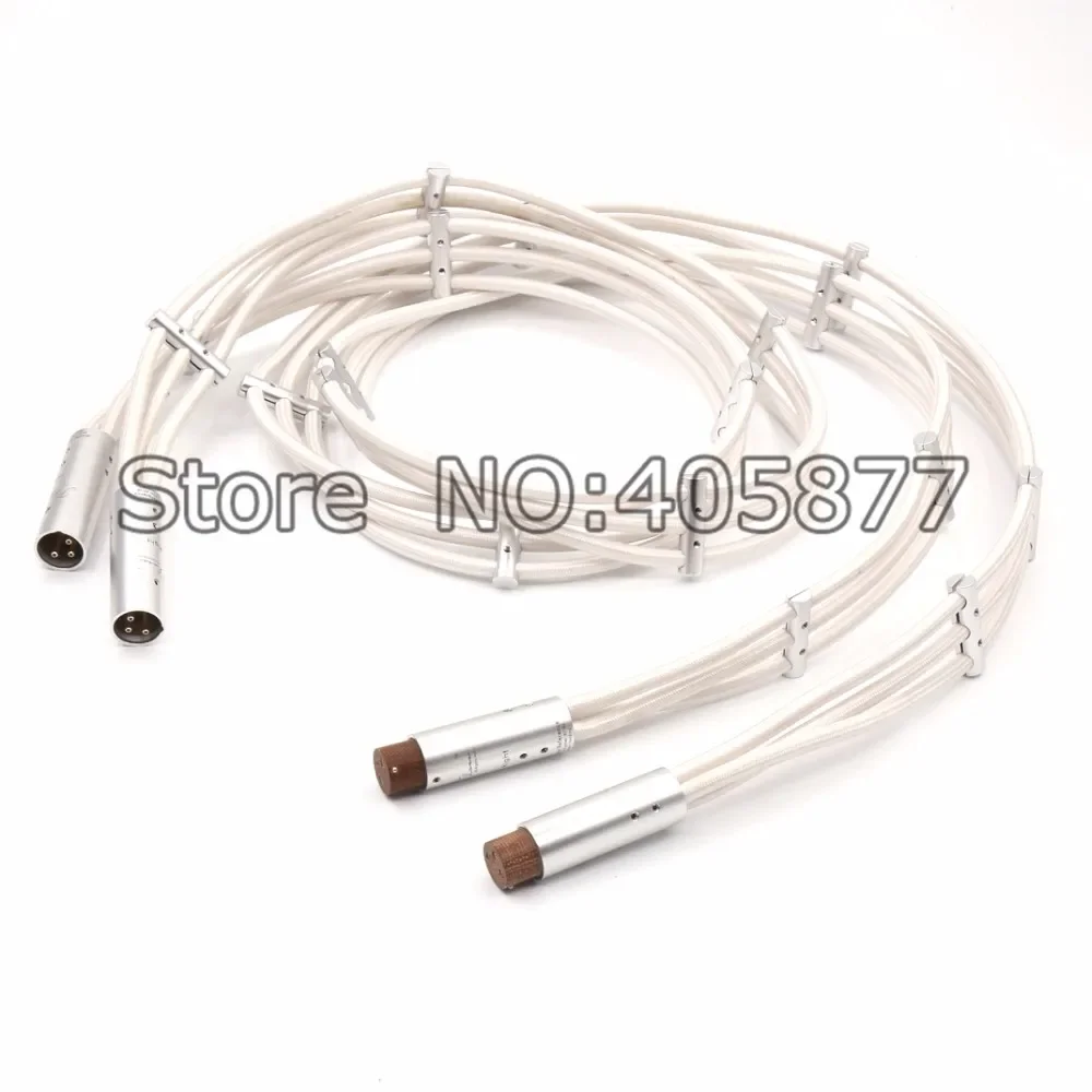 Free shipping Denmark Argento the Flow Hi Fi audio cable XLR audio interconnect balance Cable