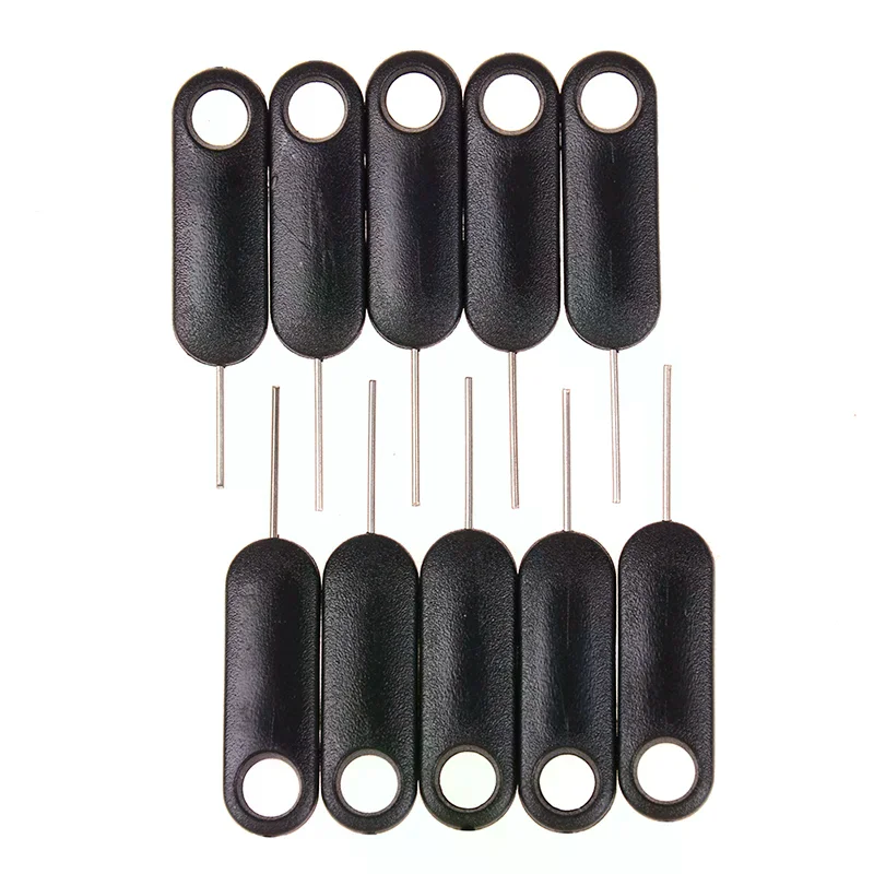 10Pcs Universal Needle Opener Ejector Sim Card Tray Pin Ejecting Removal Needle Opener Ejector For General Mobile Phone